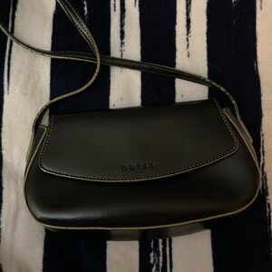 Vintage Guess small handbag black leather.